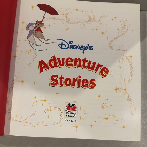 Disney's Adventure Stories Hardcover Book 17 Stories Toy Story Mulan Tarzan + - Picture 2 of 6